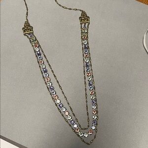 Sorrelli Elegant Multicolor Crystal Necklace